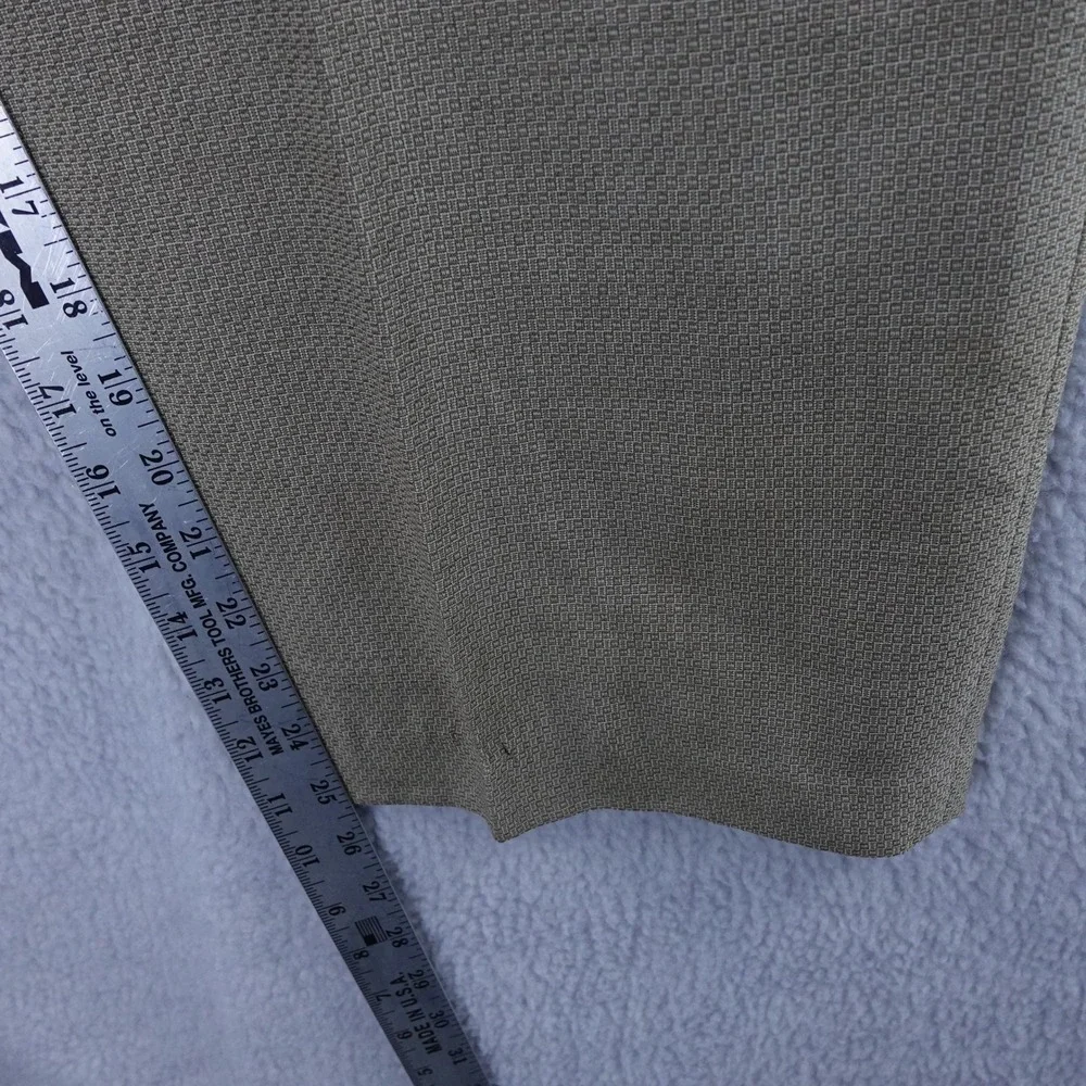 Zanella Neiman Marcus Mens Pleated Dress Pants Brown Size 36x25 Made‎ in Italy